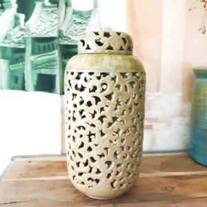 Alternative view of Đèn Gốm Nghệ Thuật Trang Trí Jade Emperor