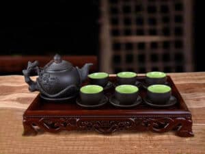 Bộ ấm chén Tử Sa Bát Tràng