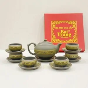 ấm chén đất nung